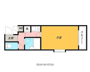 ベルトピア下松【1階】の間取り