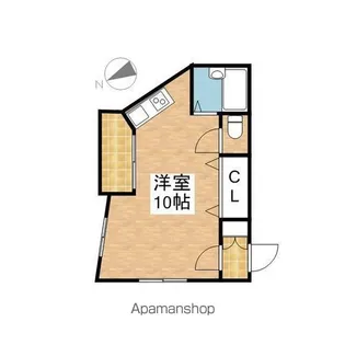 藤田ビル【4階】の間取り