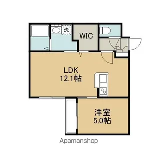 WALPOLE PARK千歳(ウォルポールパークチトセ)【302号室】の間取り