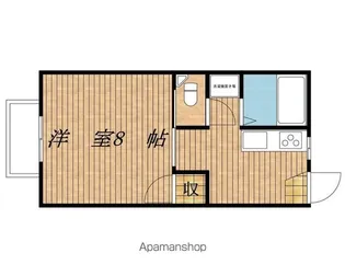 フレグランスコンフォート【105号室】の間取り