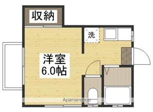 ハイホームK【2階】の間取り