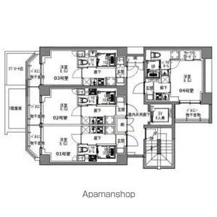 SーRESIDENCE川口LUCHIA【3階】の間取り