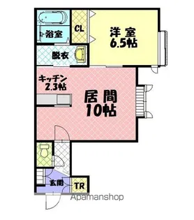 ニューエスパニア10【1階】の間取り