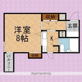 INOVE朝霞青葉台【4階】の間取り