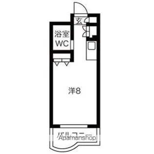 ジョイフル藤ヶ丘【402号室】の間取り