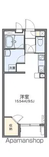 レオネクストウエストPΑ【1階】の間取り
