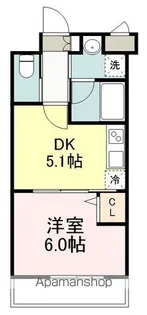 MFPRコート晩翠通り【7階】の間取り