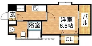 フレンシアノイエ東三国(旧 ラグゼ東三国Ⅰ)【4階】の間取り