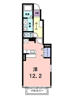 エレガンツァ・プリムラA【1階】の間取り