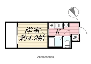 西馬橋マンション【7階】の間取り