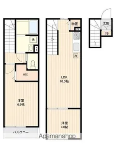 アーバンパーク宮前平EAST【2階】の間取り