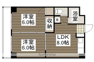 井上ビル【301号室】の間取り