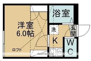 ベルトピア仙台21【101号室】の間取り