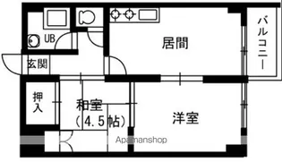 くぼたビル【7階】の間取り