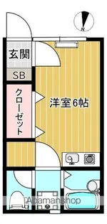 ハートランドながる【103号室】の間取り