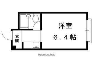 松本マンション【206号室】の間取り