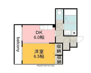 パークサイドアイ【305号室】の間取り