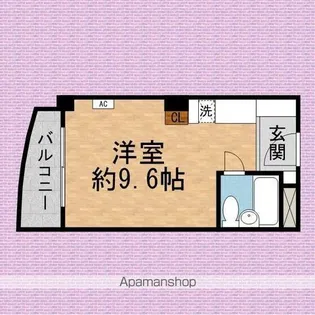 万代ビル【2階】の間取り