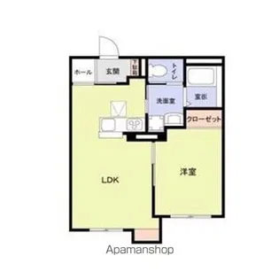 エムズ ヴィラ さいたま新都心【1階】の間取り