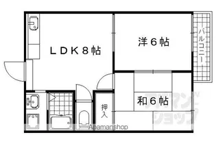 ハイツアルペンローズ【2階】の間取り