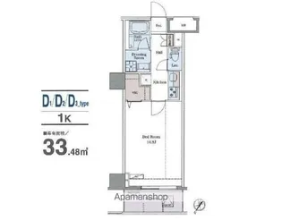 ラグゼナ平和台【6階】の間取り