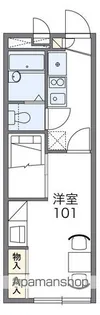 レオパレスエスポワール平佐【2階】の間取り