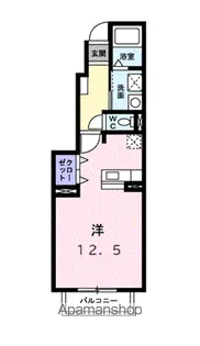マーベラスK2【1階】の間取り