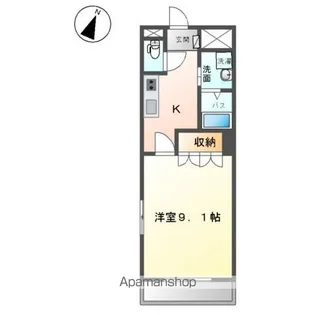 CONVIVERE(コンビブレ)【1階】の間取り
