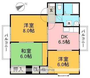 ファミリーメゾン池上 A棟【1階】の間取り