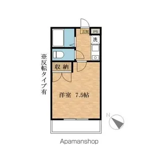 エクセレント岩槻【204号室】の間取り