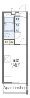 レオパレス13STONEⅡ【2階】の間取り