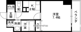 ベルエアー【9階】の間取り