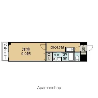 アイレヘイワ【3階】の間取り