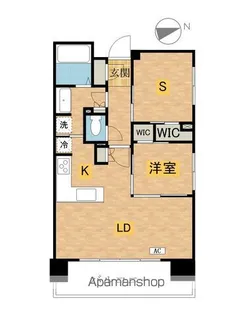 八王子レジデンス【6階】の間取り