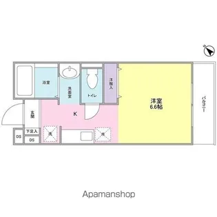 カーサ・フォンタナ【202号室】の間取り