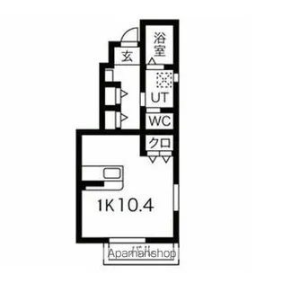 ESPERANZAD棟【1階】の間取り