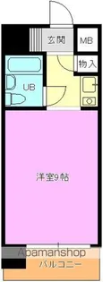 徳山駅前スカイマンション【806号室】の間取り
