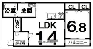 PetriCa(ペトリカ)【1階】の間取り