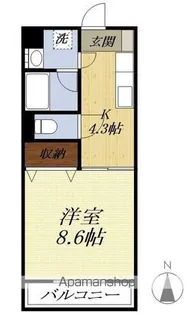 メゾン アージュ【2階】の間取り