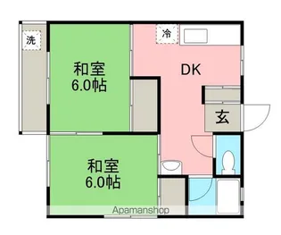 ロイヤルハイツ相模原(分譲)【5階】の間取り