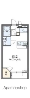 レオネクストNEXT ONE【105号室】の間取り