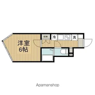 アンベリール東高円寺【1階】の間取り