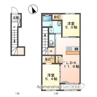 GRAN LECIEL【2階】の間取り