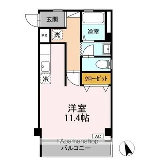 ざおうマンション【3階】の間取り