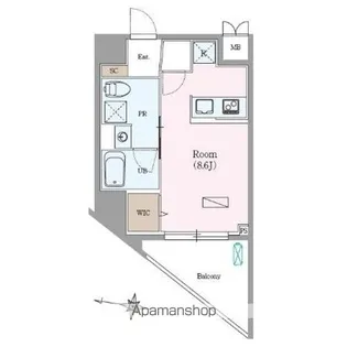 ロイジェント練馬高野台【9階】の間取り