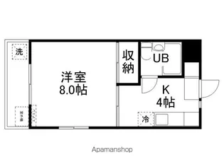 コーポ桐原【301号室】の間取り