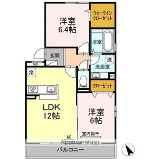 SEJOURK【3階】の間取り