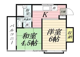 小美屋ビル【201号室】の間取り