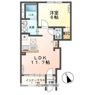 暁【1階】の間取り