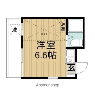 パールハイツ【2階】の間取り